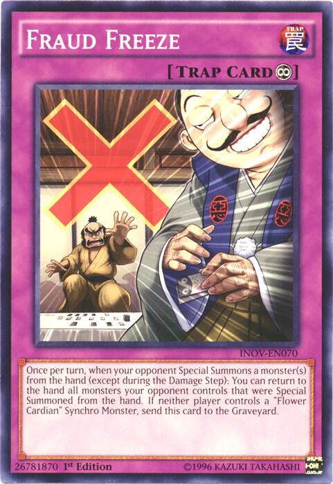 Fraud Freeze INOV-EN070 card from Invasion: Vengeance