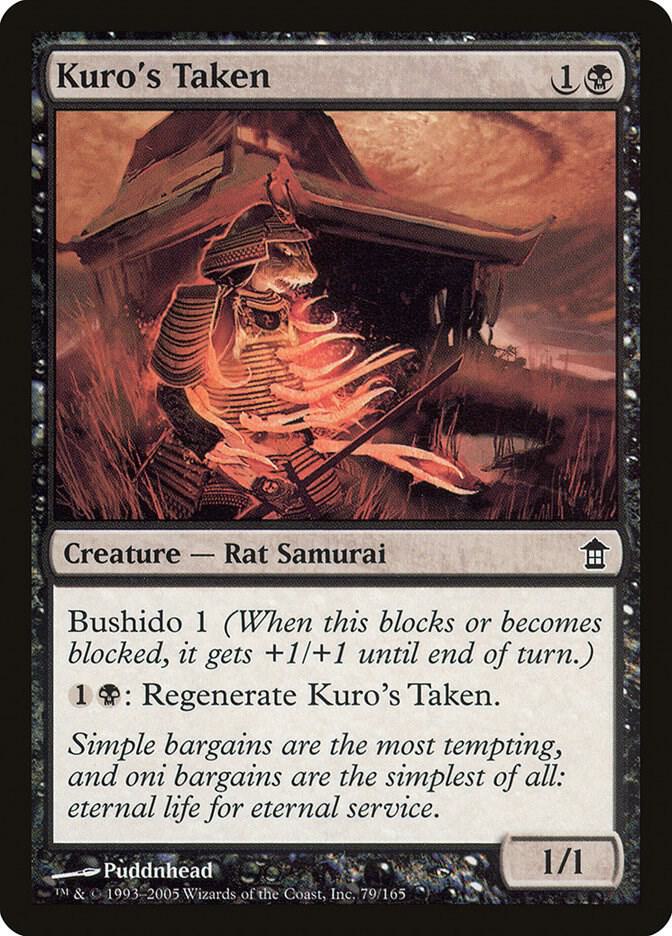 Kuro's Taken 79 card from Saviors of Kamigawa