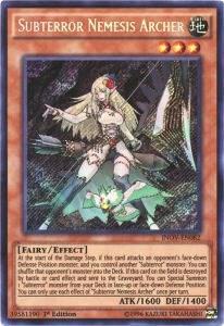 Subterror Nemesis Archer INOV-EN082 card from Invasion: Vengeance