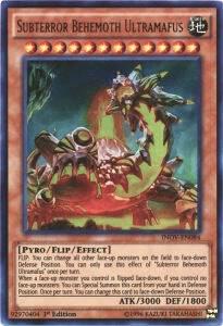 Subterror Behemoth Ultramafus INOV-EN084 card from Invasion: Vengeance