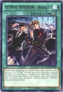 SPYRAL MISSION - Assault INOV-EN088 card from Invasion: Vengeance