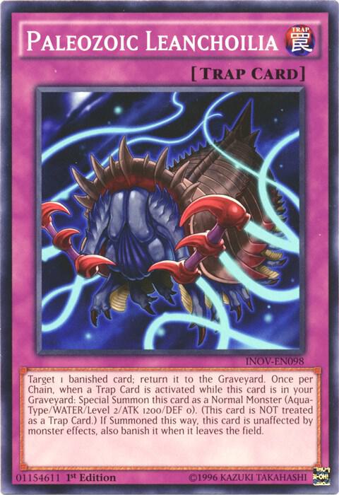 Paleozoic Leanchoilia INOV-EN098 card from Invasion: Vengeance