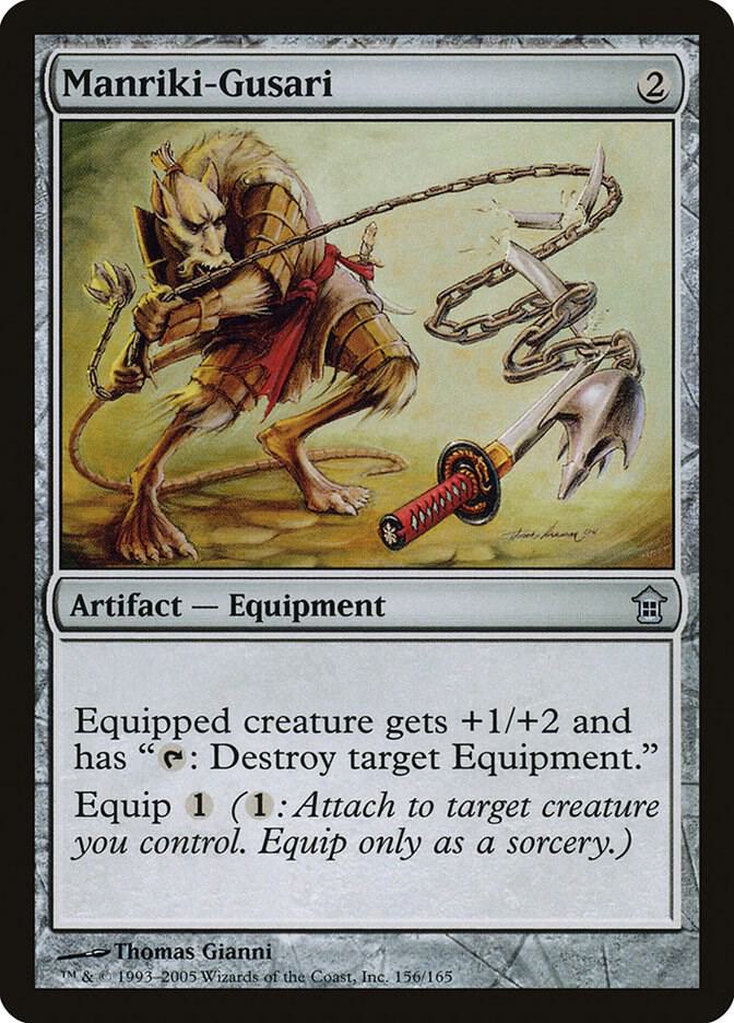 Manriki-Gusari 156 card from Saviors of Kamigawa