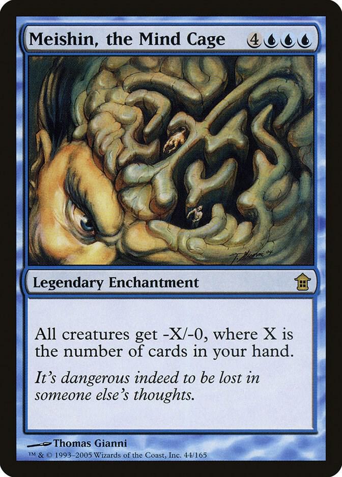Meishin, the Mind Cage 44 card from Saviors of Kamigawa