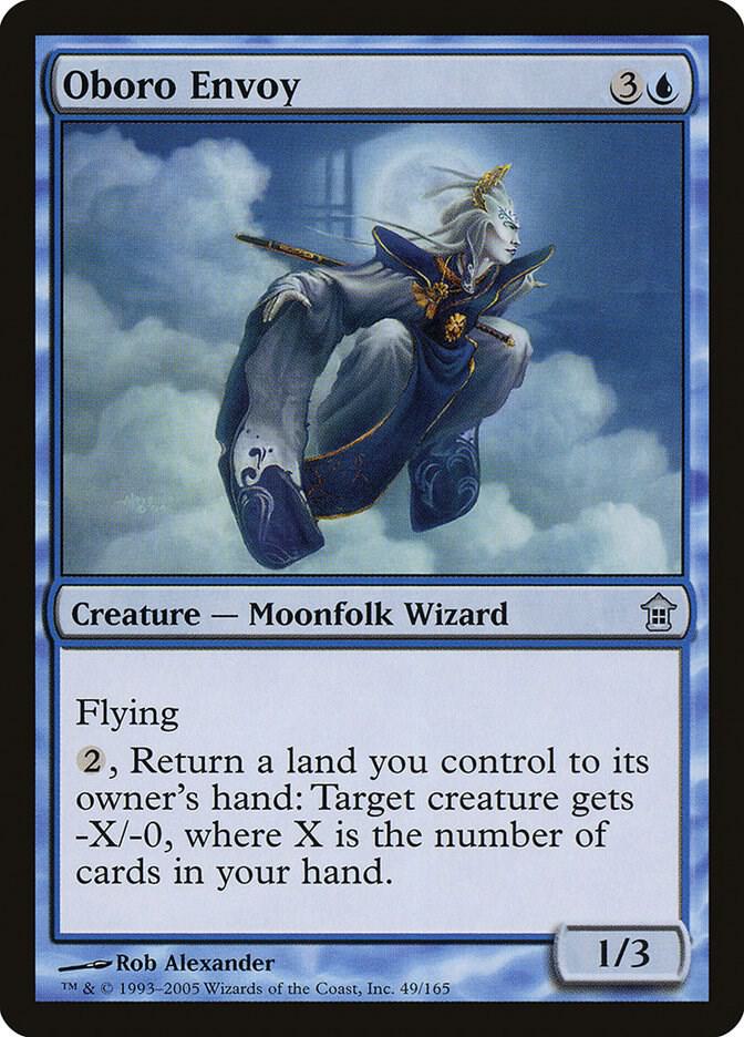 Oboro Envoy 49 card from Saviors of Kamigawa