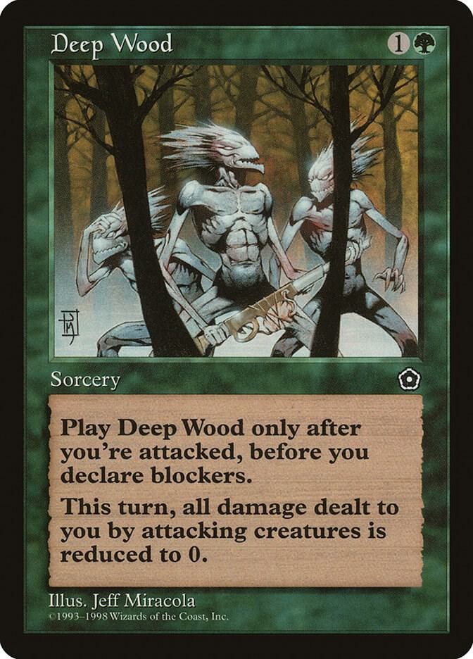 Deep Wood card from Portal Second Age