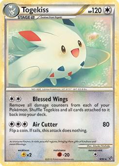 Togekiss - 9/90 (HGSS Undaunted) 009/090 card from Deck Exclusives