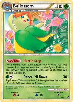 Bellossom - 1/90 (HGSS Undaunted) 001/090 card from Deck Exclusives