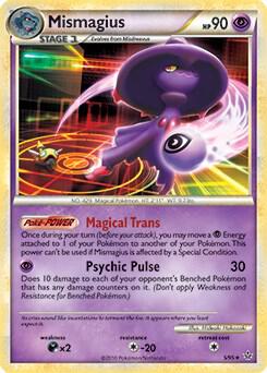 Mismagius - 5/95 (HGSS Unleashed) 005/095 card from Deck Exclusives