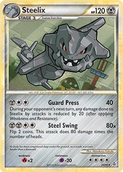 Steelix - 24/95 (HGSS Unleashed) 024/095 card from Deck Exclusives