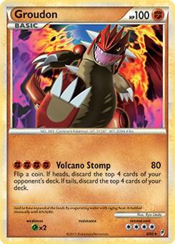 Groudon - 6/95 (Call of Legends) 006/095 card from Deck Exclusives