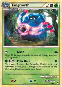 Tangrowth - 34/95 (Call of Legends) 034/095 card from Deck Exclusives