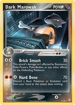 Dark Marowak - 7/109 (EX Team Rocket Returns) 007/109 card from Deck Exclusives