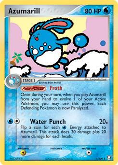 Azumarill - 1/109 (EX Team Rocket Returns) 001/109 card from Deck Exclusives