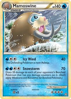 Mamoswine - 5/102 (Cracked Ice Holo) 005/102 card from Deck Exclusives
