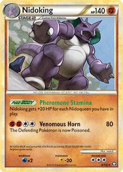 Nidoking - 6/102 006/102 card from Deck Exclusives