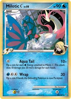 Milotic C - 35/147 (DPPt Supreme Victors) 035/147 card from Deck Exclusives
