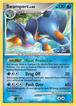 Swampert - 12/147 (DPPt Supreme Victors) 012/147 card from Deck Exclusives