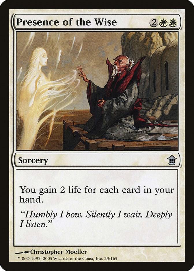 Presence of the Wise 23 card from Saviors of Kamigawa
