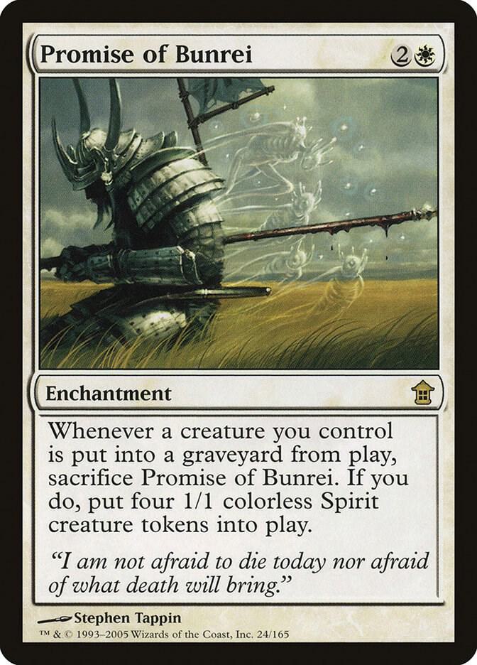 Promise of Bunrei 24 card from Saviors of Kamigawa