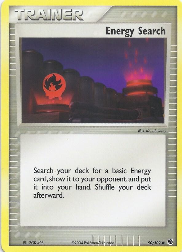 Energy Search 90 card from EX Battle Stadium