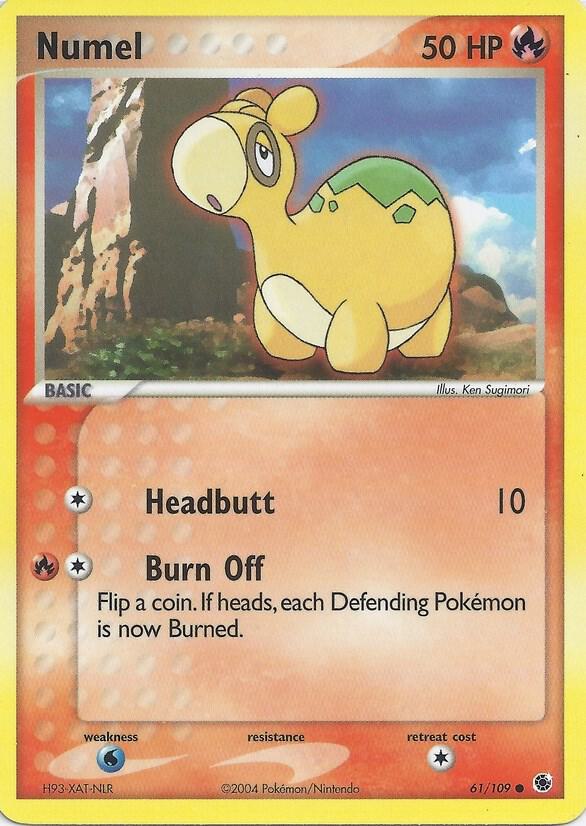 Numel 61 card from EX Battle Stadium