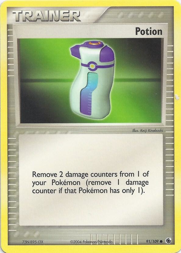 Potion 91 card from EX Battle Stadium
