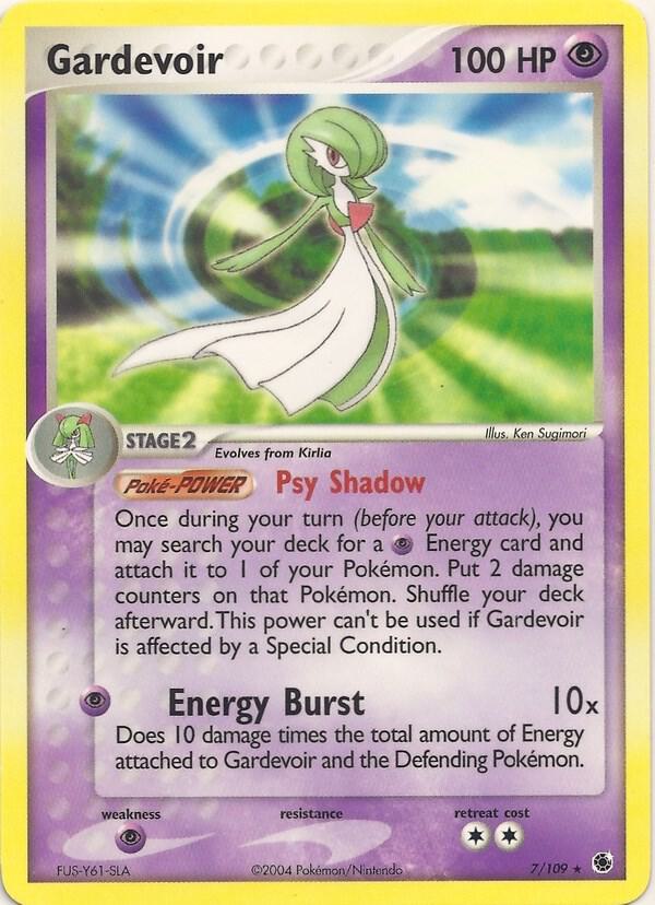 Gardevoir 7 card from EX Battle Stadium