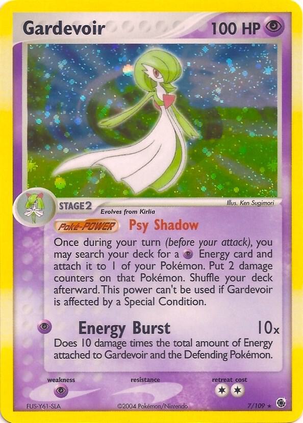 Gardevoir (Holo) 7 card from EX Battle Stadium