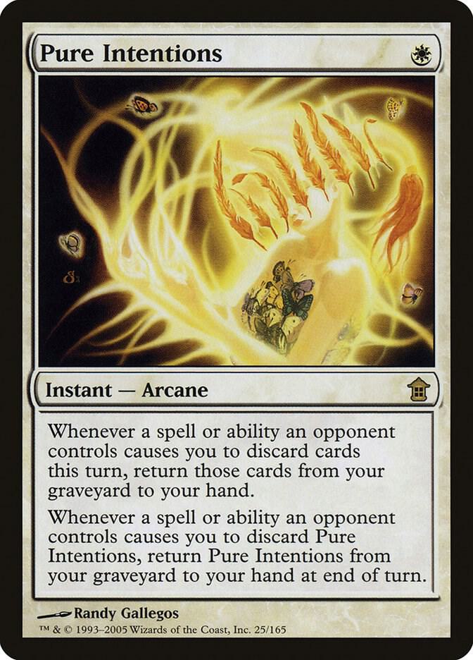 Pure Intentions 25 card from Saviors of Kamigawa