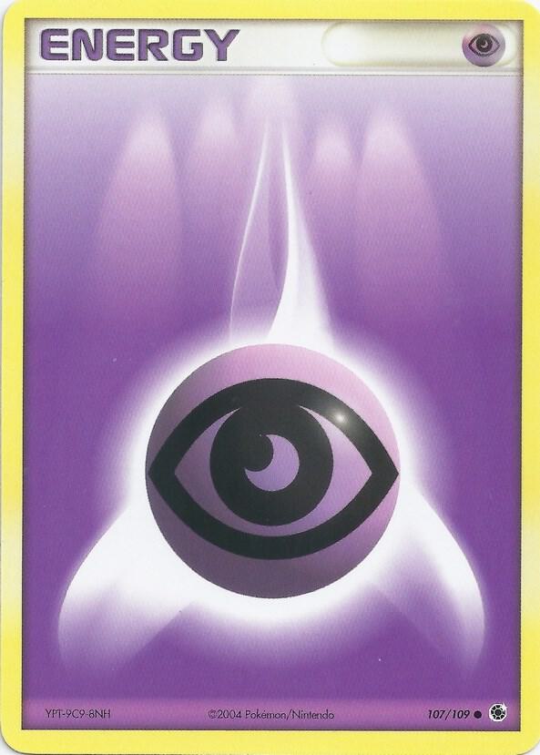 Psychic Energy 107 card from EX Battle Stadium