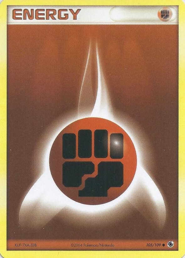 Fighting Energy 105 card from EX Battle Stadium