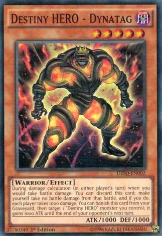 Destiny HERO - Dynatag DESO-EN002 card from Destiny Soldiers