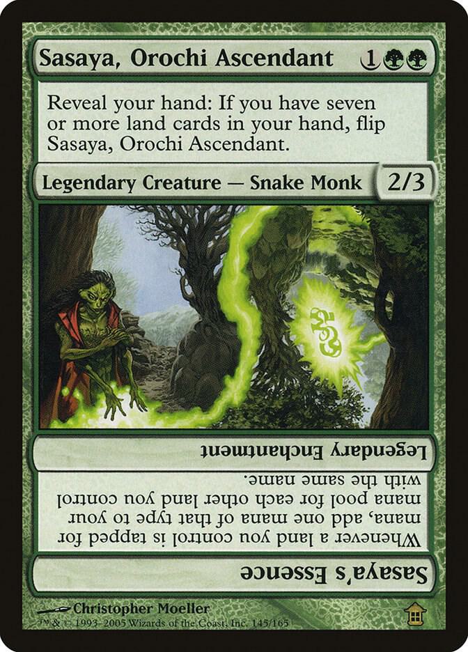 Sasaya, Orochi Ascendant 145 card from Saviors of Kamigawa