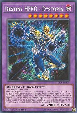 Destiny HERO - Dystopia DESO-EN004 card from Destiny Soldiers