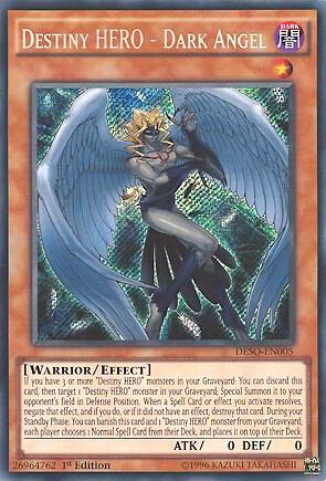 Destiny HERO - Dark Angel DESO-EN005 card from Destiny Soldiers