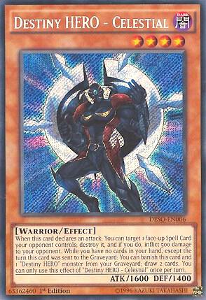 Destiny HERO - Celestial DESO-EN006 card from Destiny Soldiers