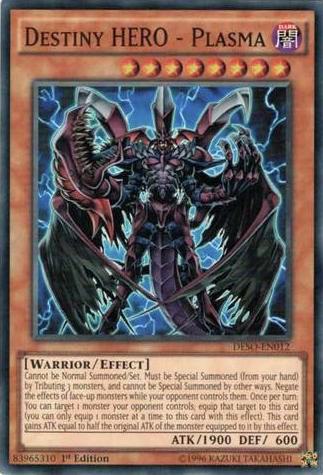 Destiny HERO - Plasma DESO-EN012 card from Destiny Soldiers