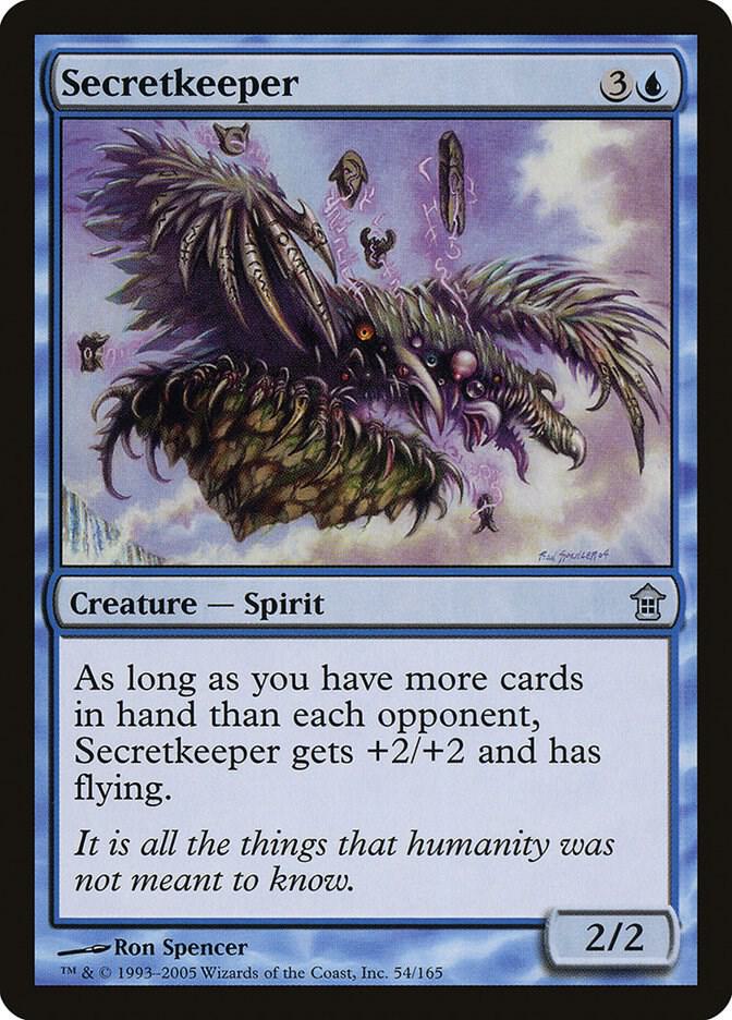 Secretkeeper 54 card from Saviors of Kamigawa