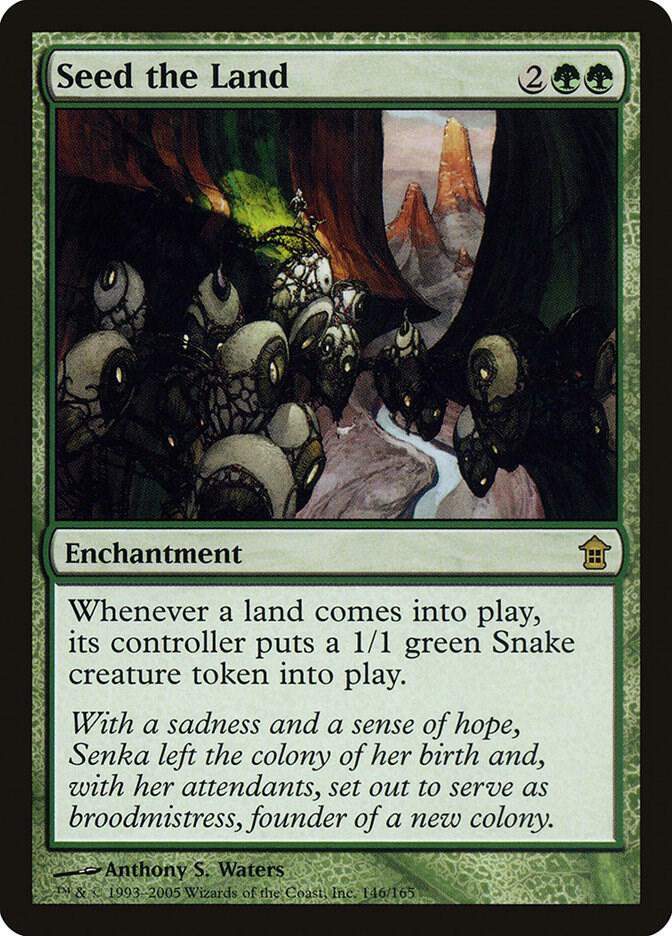 Seed the Land 146 card from Saviors of Kamigawa