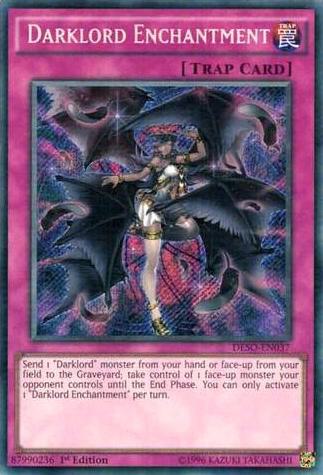 Darklord Enchantment DESO-EN037 card from Destiny Soldiers