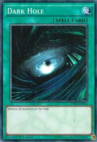 Dark Hole DESO-EN042 card from Destiny Soldiers