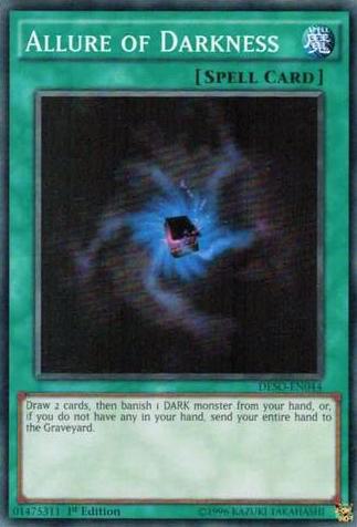 Allure of Darkness DESO-EN044 card from Destiny Soldiers