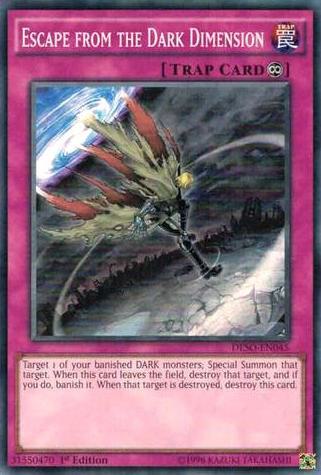 Escape from the Dark Dimension DESO-EN045 card from Destiny Soldiers