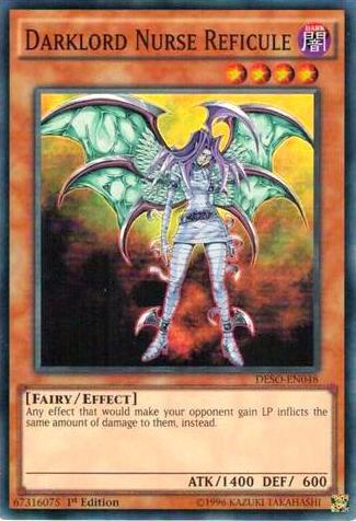 Darklord Nurse Reficule DESO-EN048 card from Destiny Soldiers
