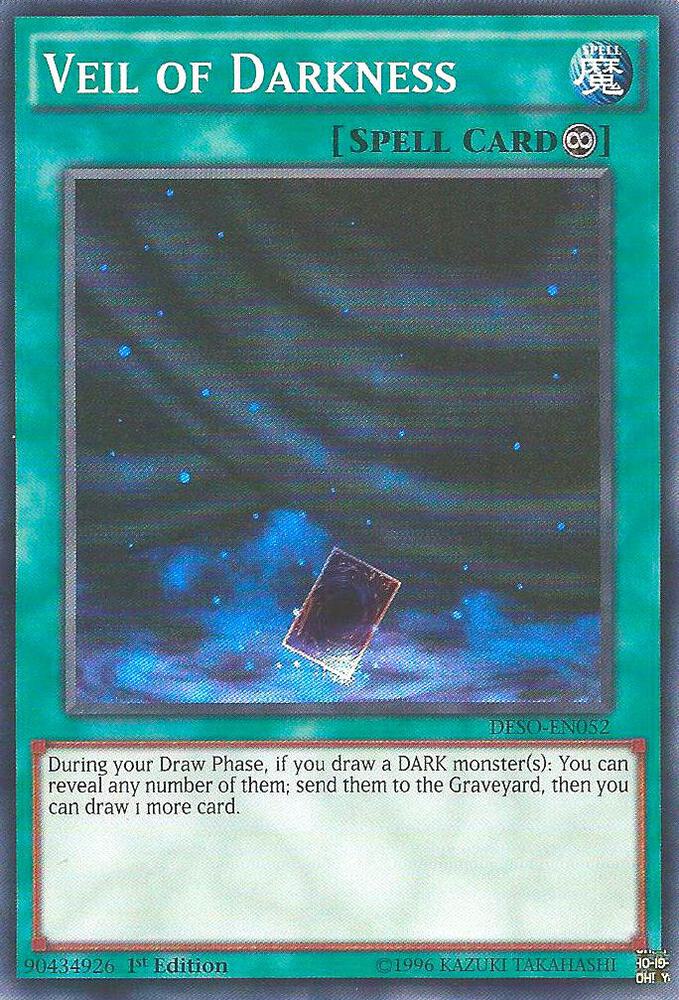 Veil of Darkness DESO-EN052 card from Destiny Soldiers