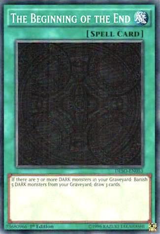The Beginning of the End DESO-EN053 card from Destiny Soldiers