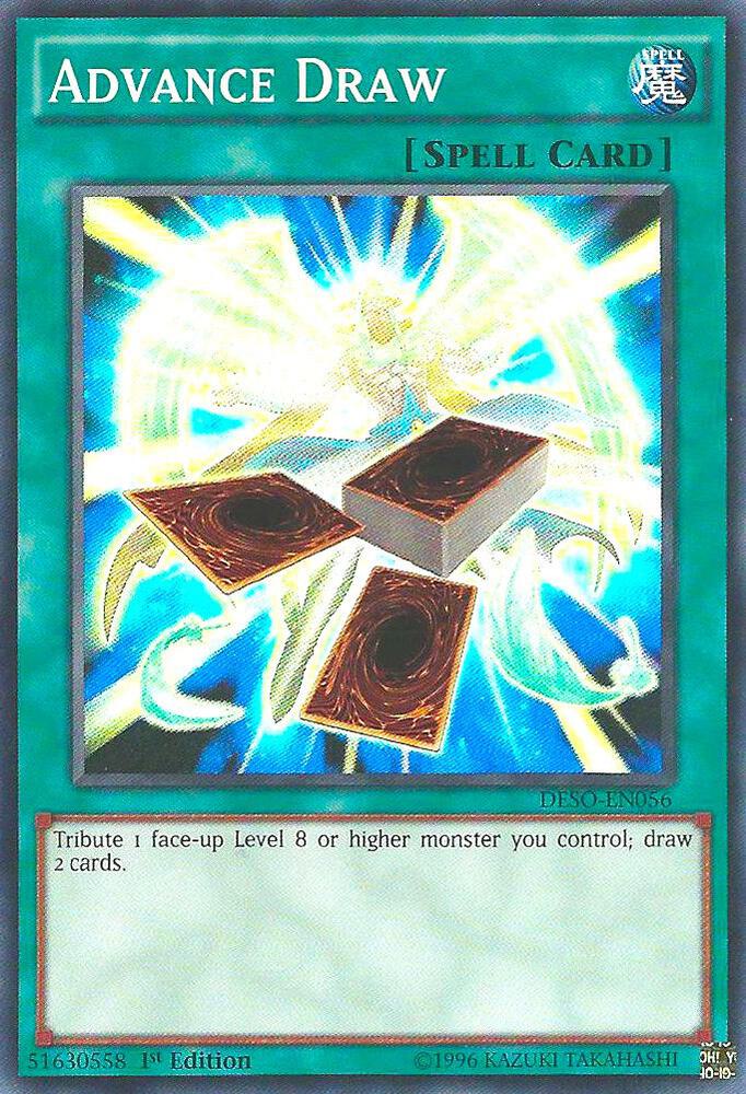 Advance Draw DESO-EN056 card from Destiny Soldiers