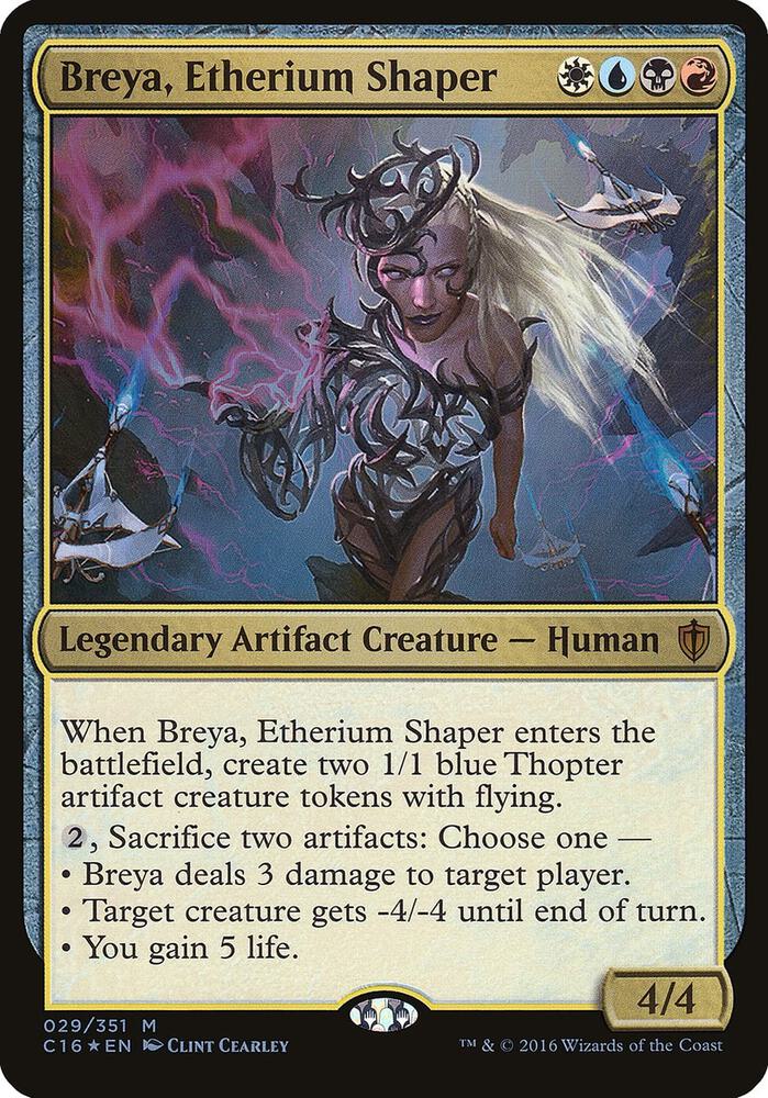 Breya, Etherium Shaper (Commander 2016) 29 card from Oversize Cards