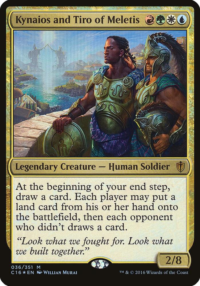 Kynaios and Tiro of Meletis (Commander 2016) 36 card from Oversize Cards